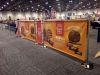 dubai sign display stand crowed control Q stands  Barrier and Queue Up Control System. Queue Up Stand - Crowd control barriers aka Q Stand are sold as portable folding free standing raffle box suggection box feedbak box acrylic products
